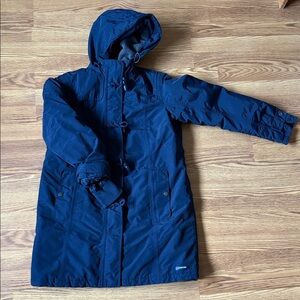 Lands' End Blue Squall Jacket with Hood